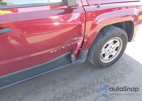 2014 Jeep Patriot Sport z USA, uszkodzony, nr VIN 1C4NJPBA5ED798321